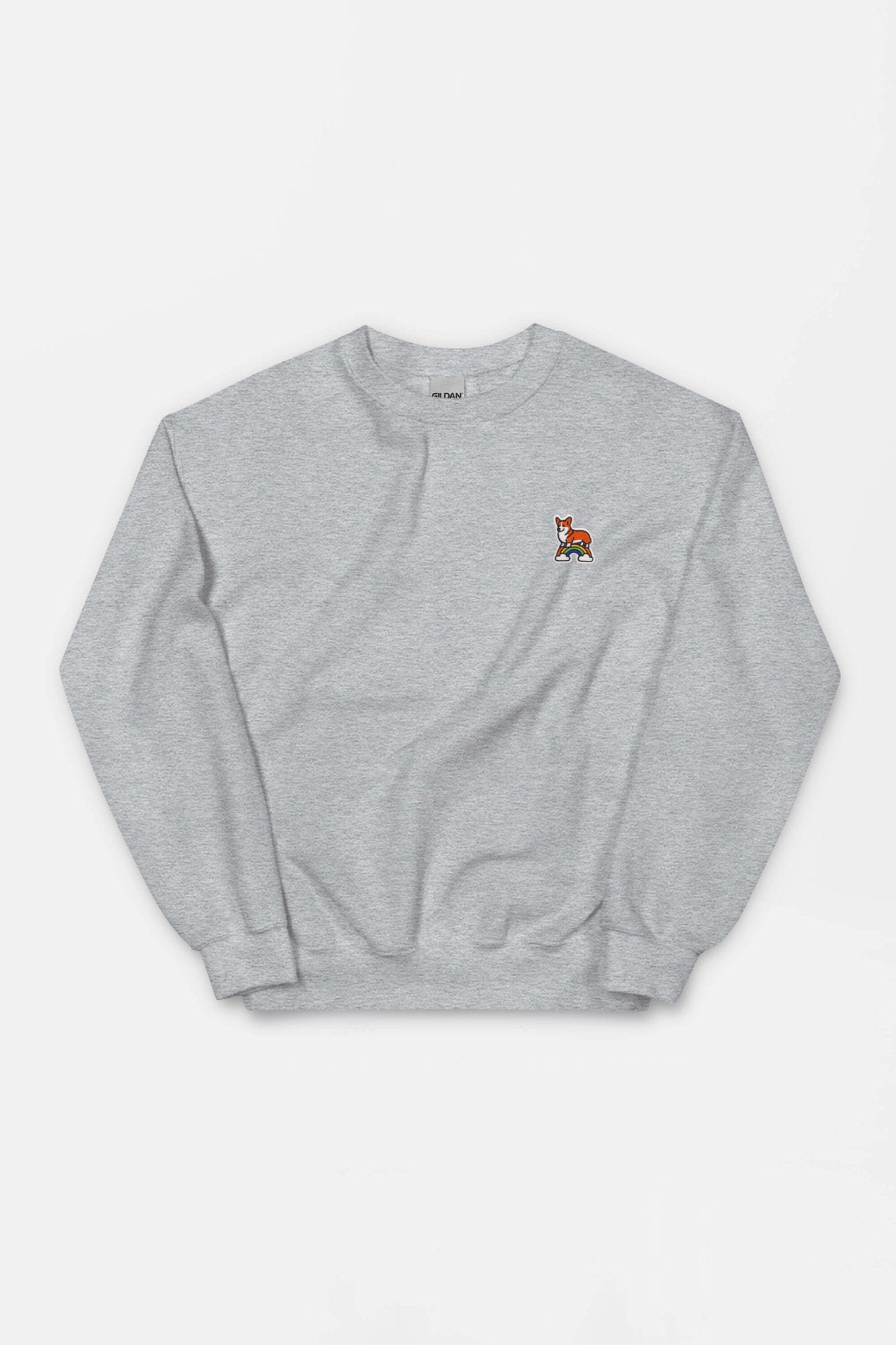 Rainbow Bridge Corgi Unisex Sweatshirt - Dogloverclothing.com