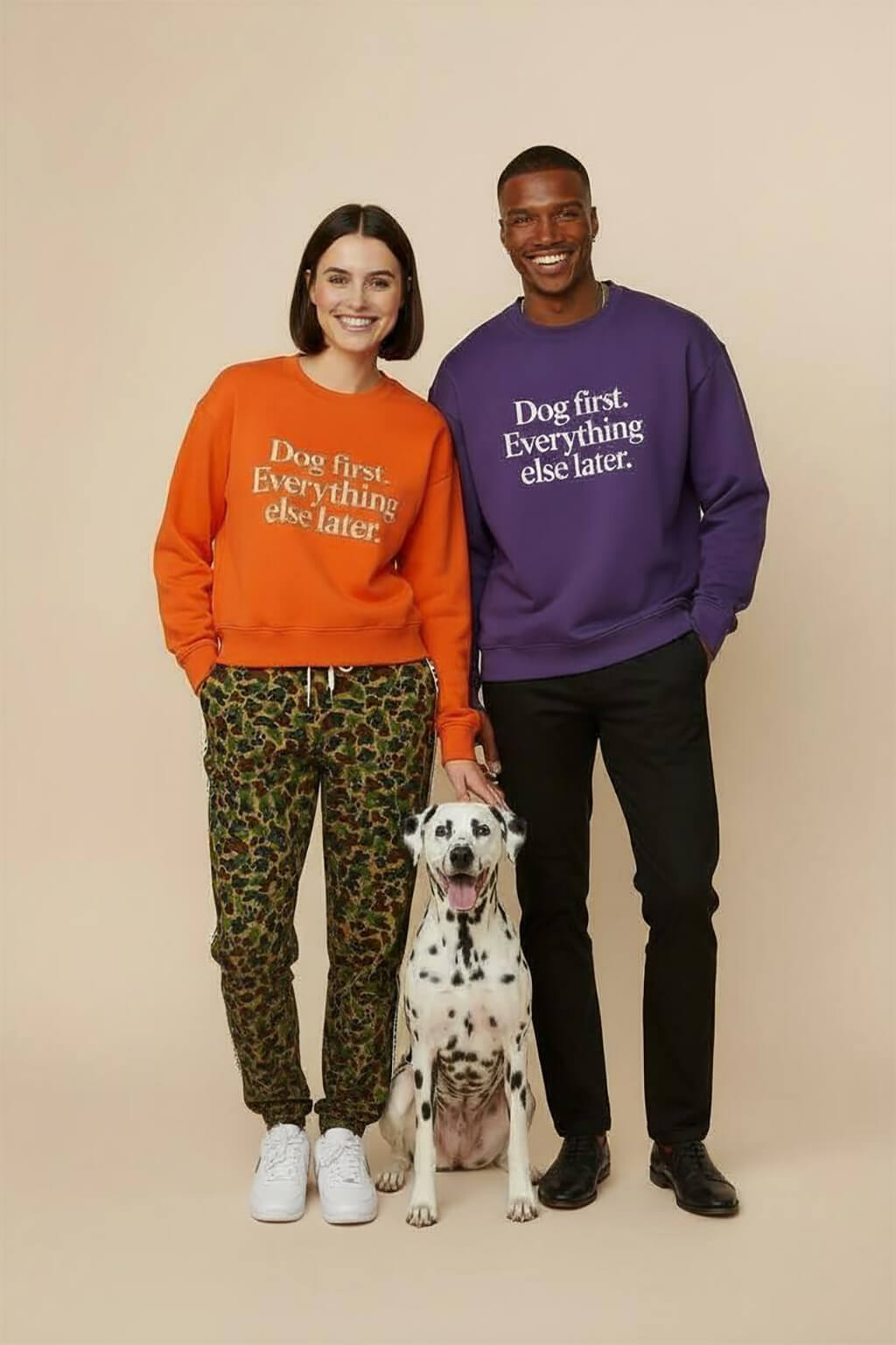 Funny Dog First Unisex Sweatshirt