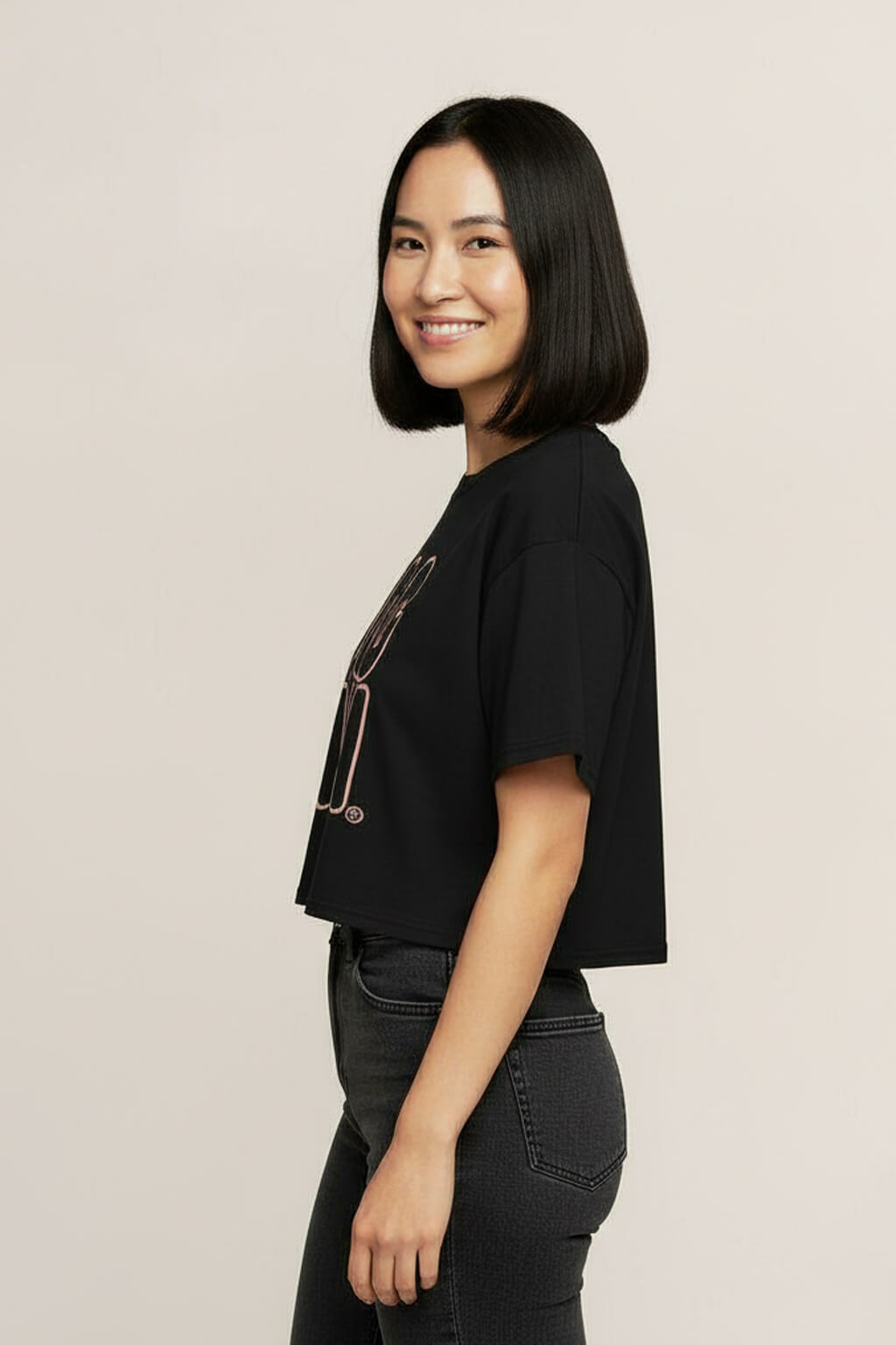 Oversized Dog Mom Crop Top