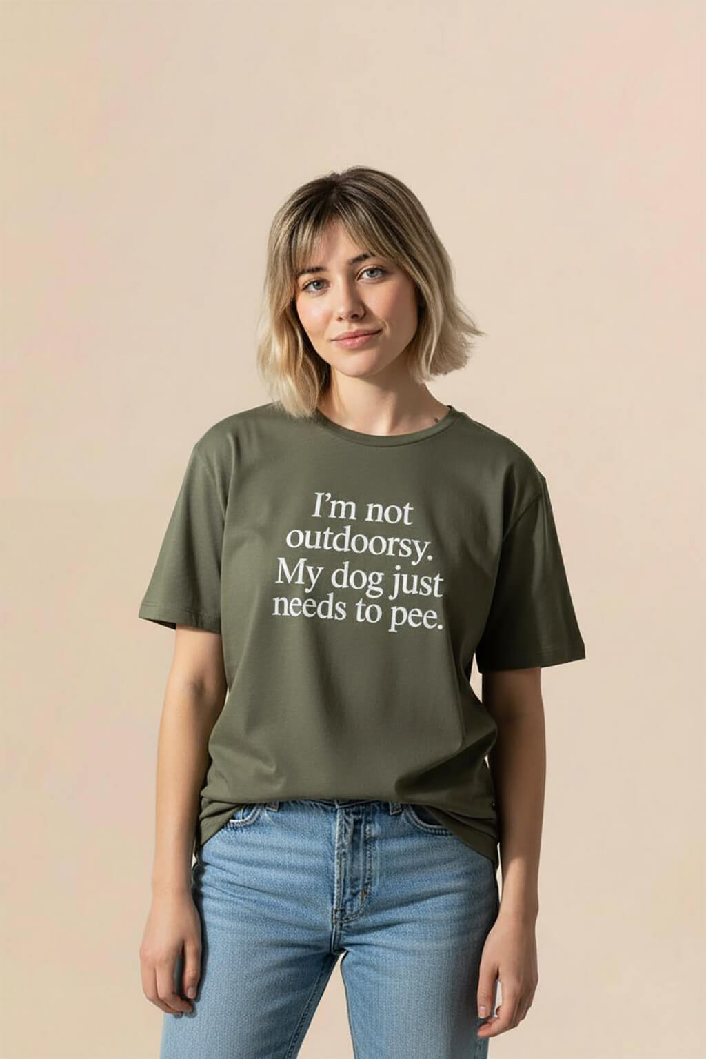 Funny Dog Outdoor Unisex T-Shirt