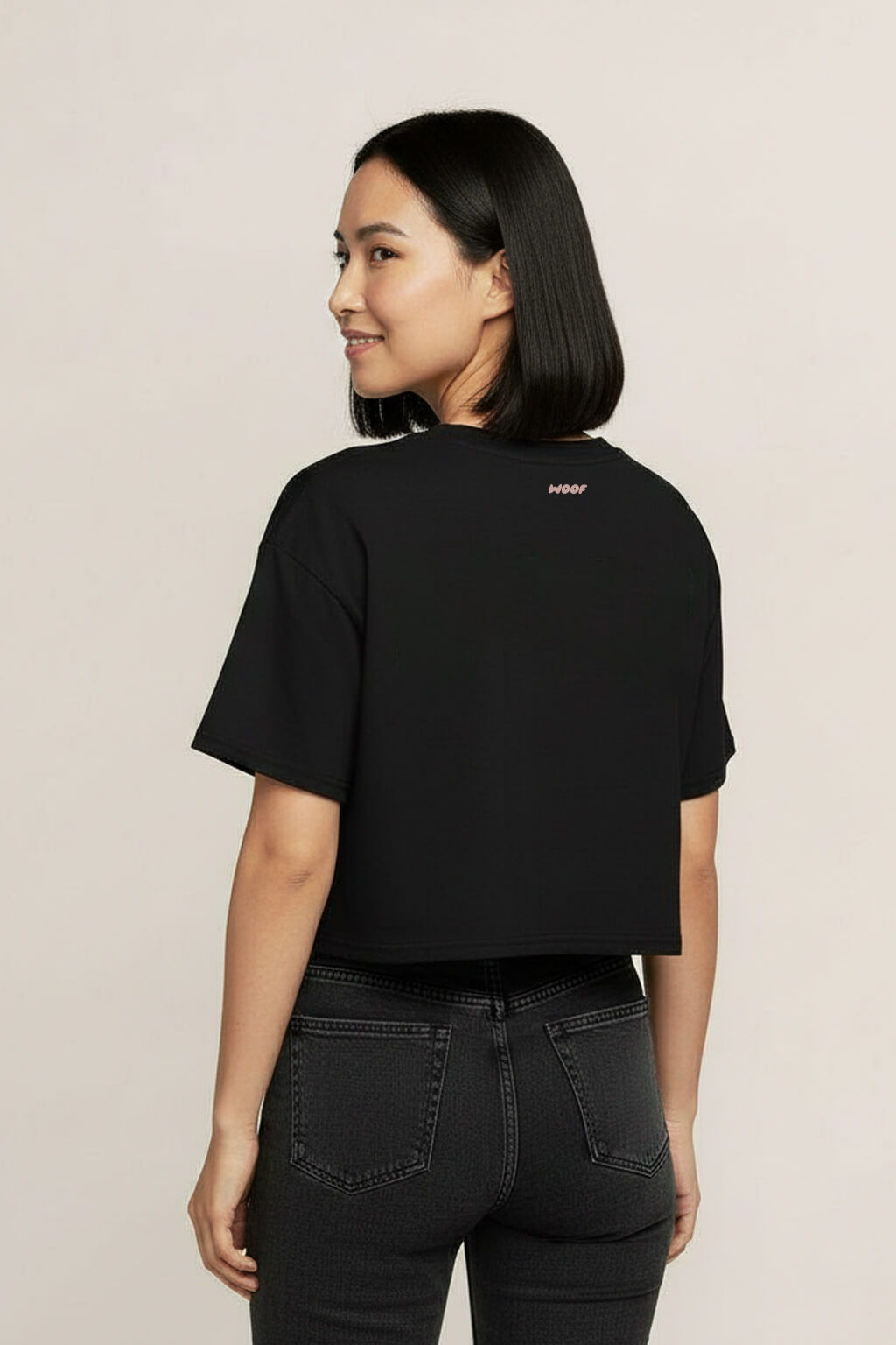 Oversized Dog Mom Crop Top