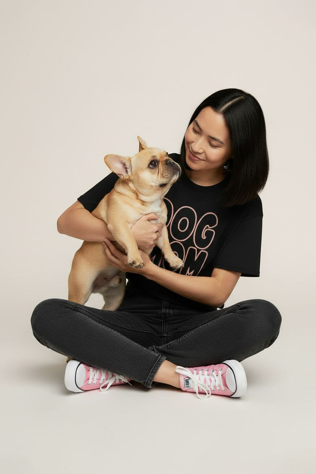 Oversized Dog Mom Crop Top