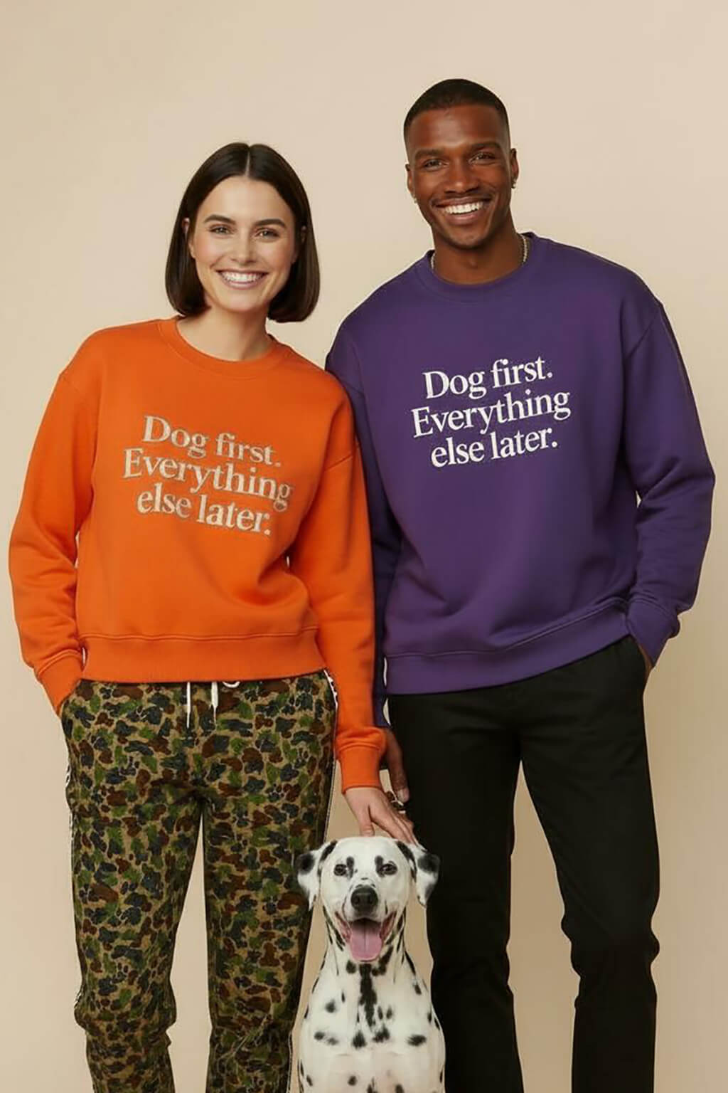 Funny Dog First Unisex Sweatshirt