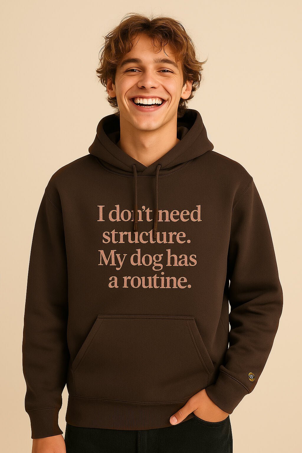 Funny No Structure Unisex Dog Hoodie.