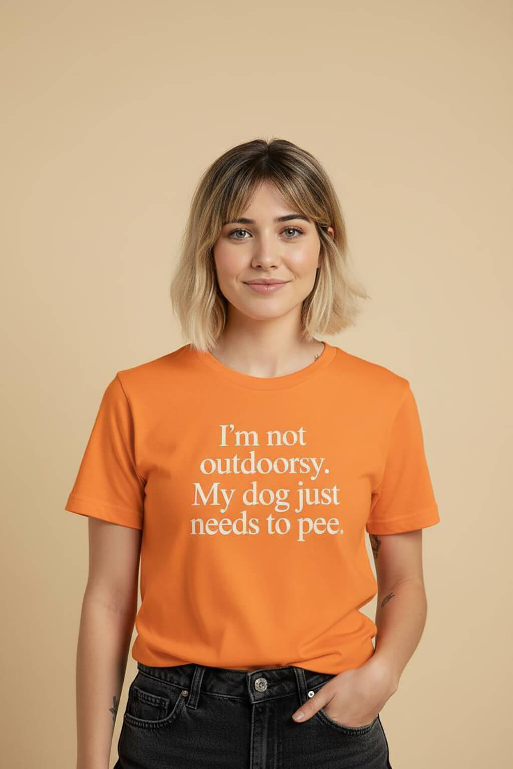 Funny Dog Outdoor Unisex T-Shirt