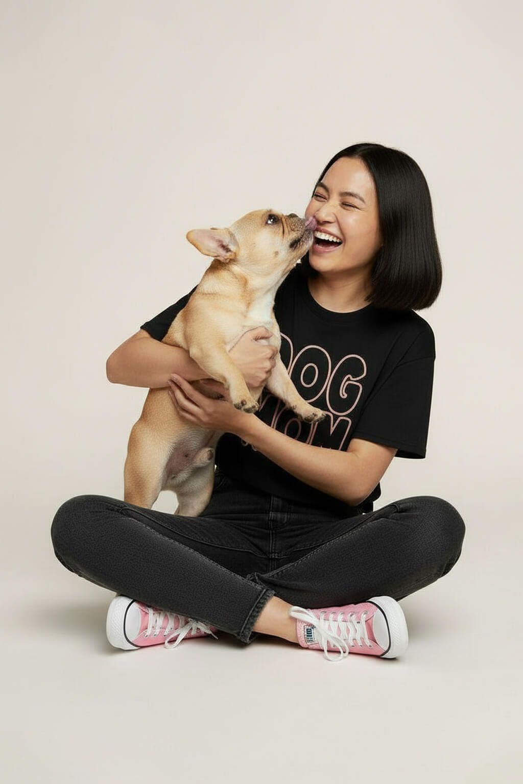 Oversized Dog Mom Crop Top