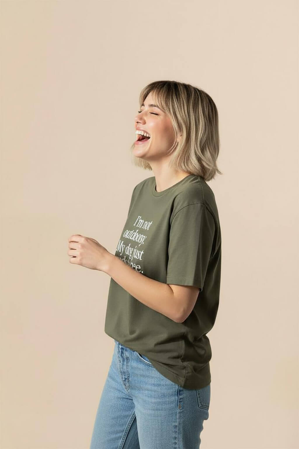 Funny Dog Outdoor Unisex T-Shirt