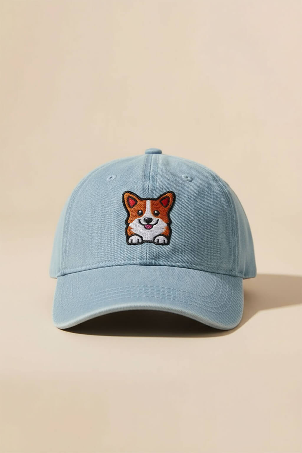 Iconic Corgi Denim Cap