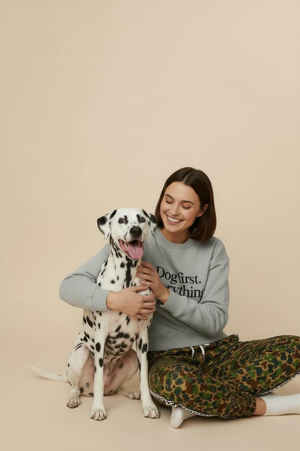 Funny Dog First Unisex Sweatshirt