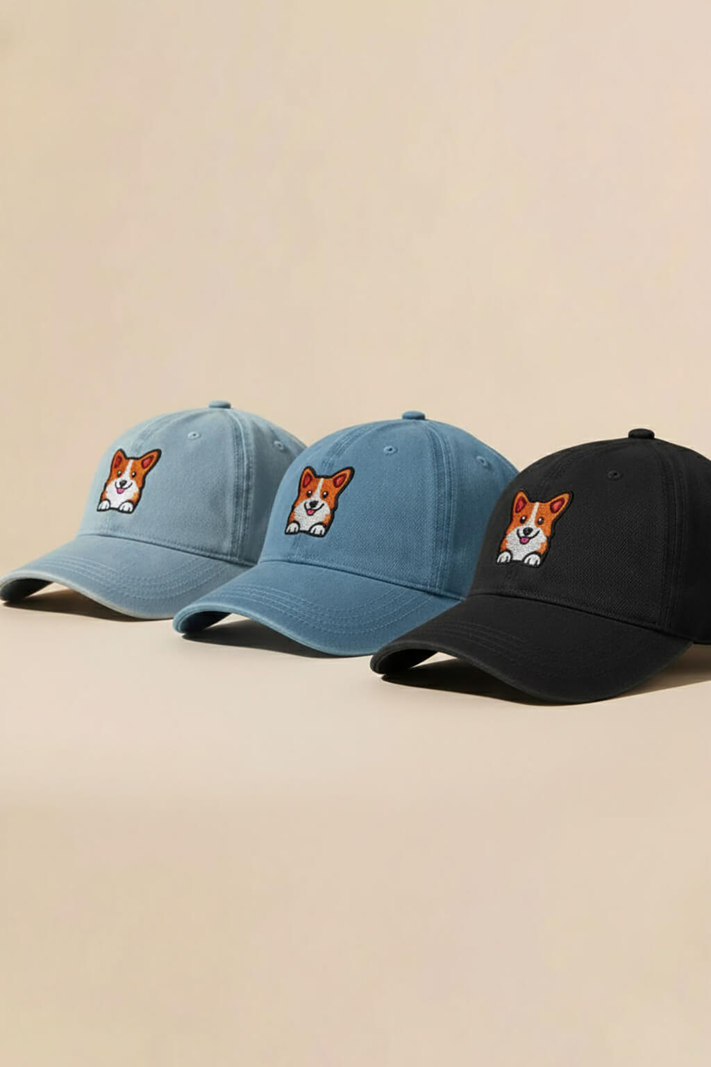 Iconic Corgi Denim Cap