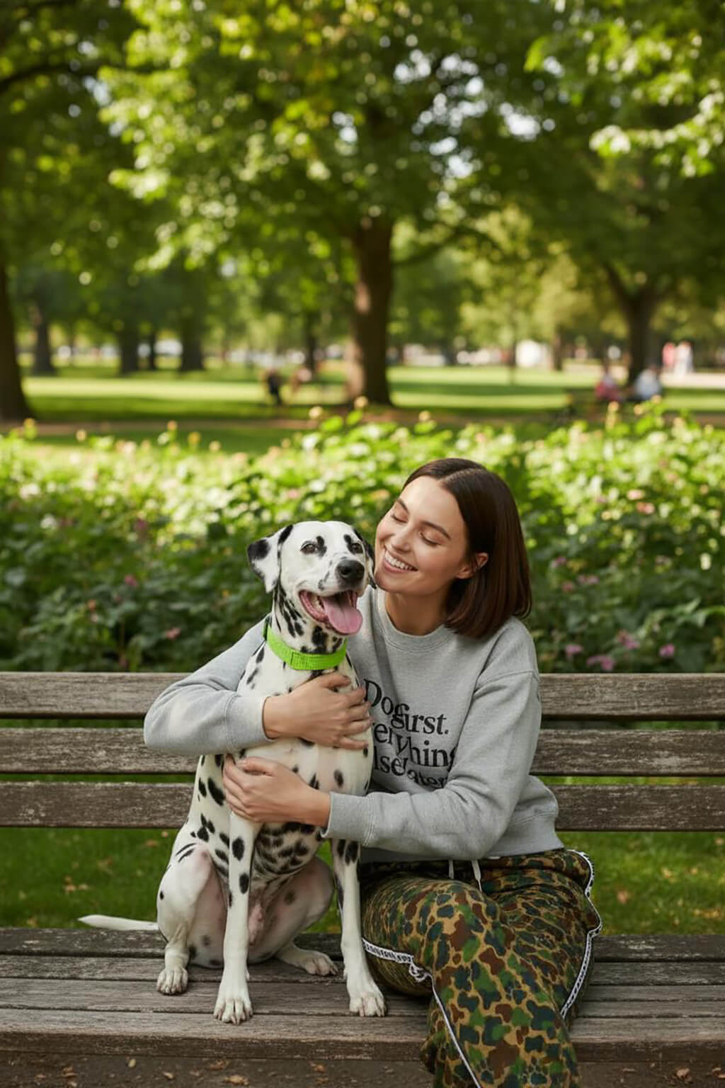 Funny Dog First Unisex Sweatshirt
