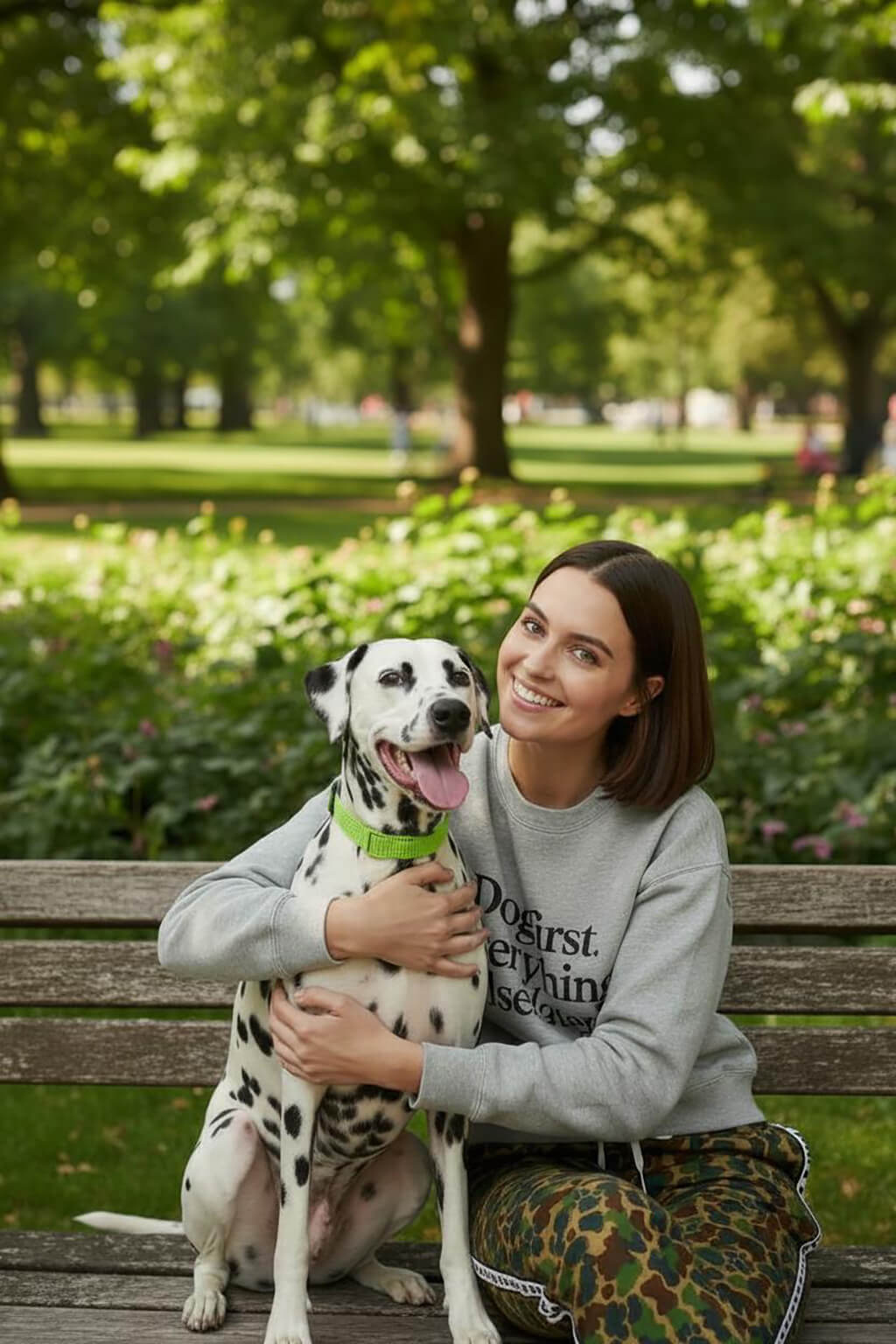 Funny Dog First Unisex Sweatshirt