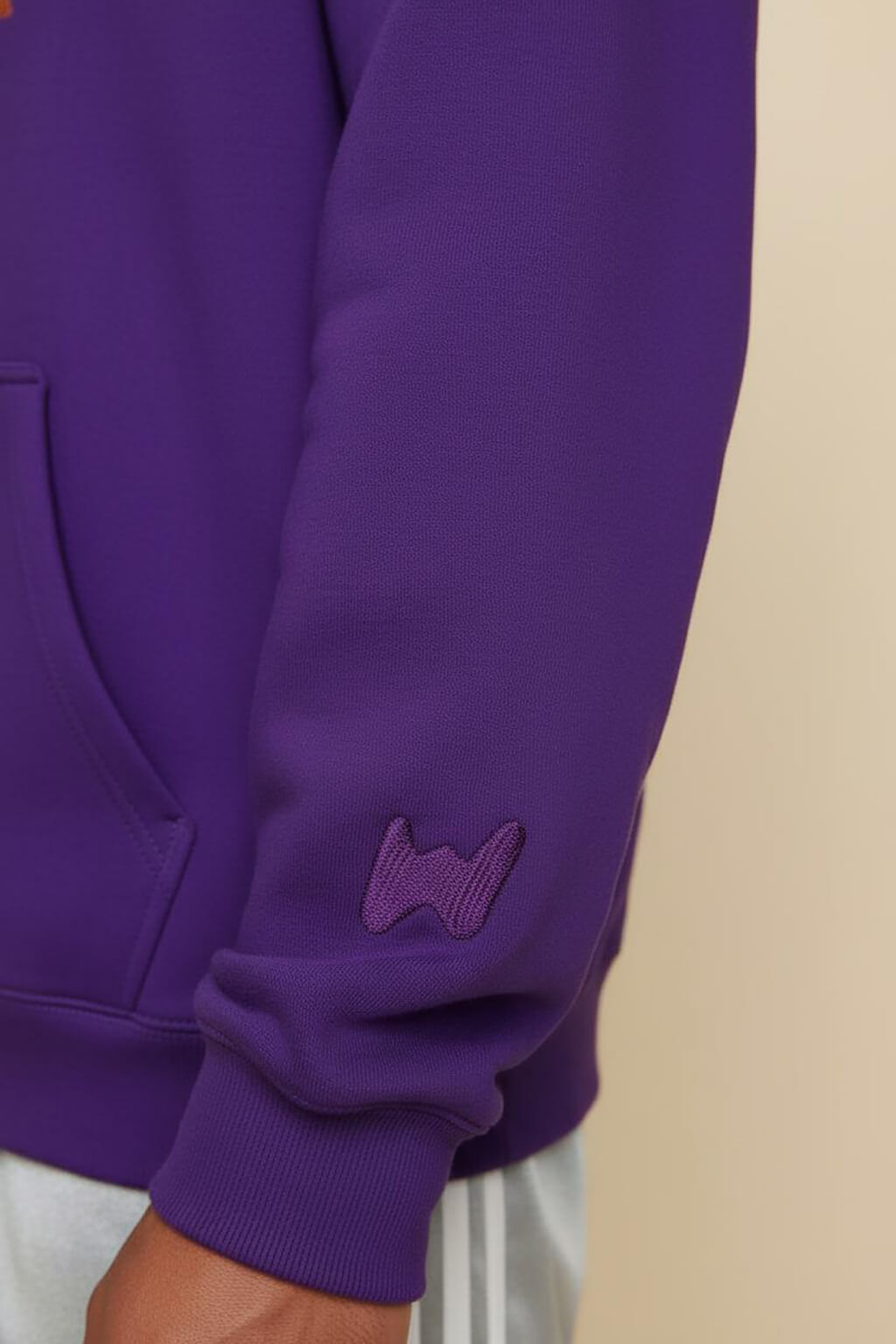 Bold My Dog And I Talk Embroidered Hoodie