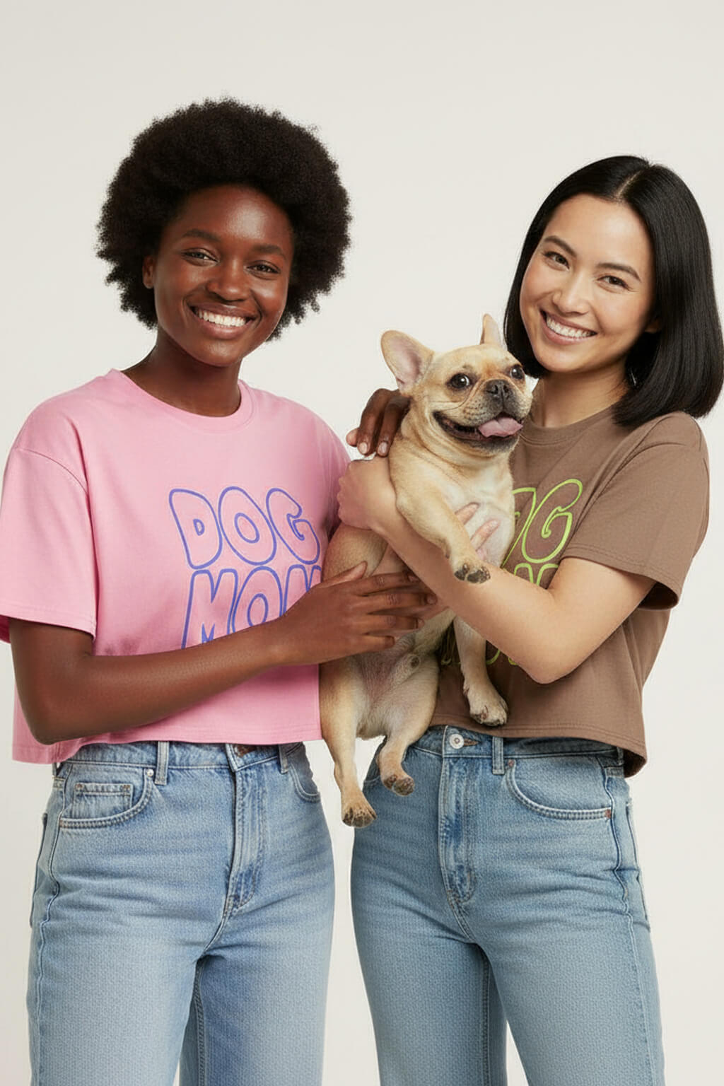 Oversized Dog Mom Crop Top