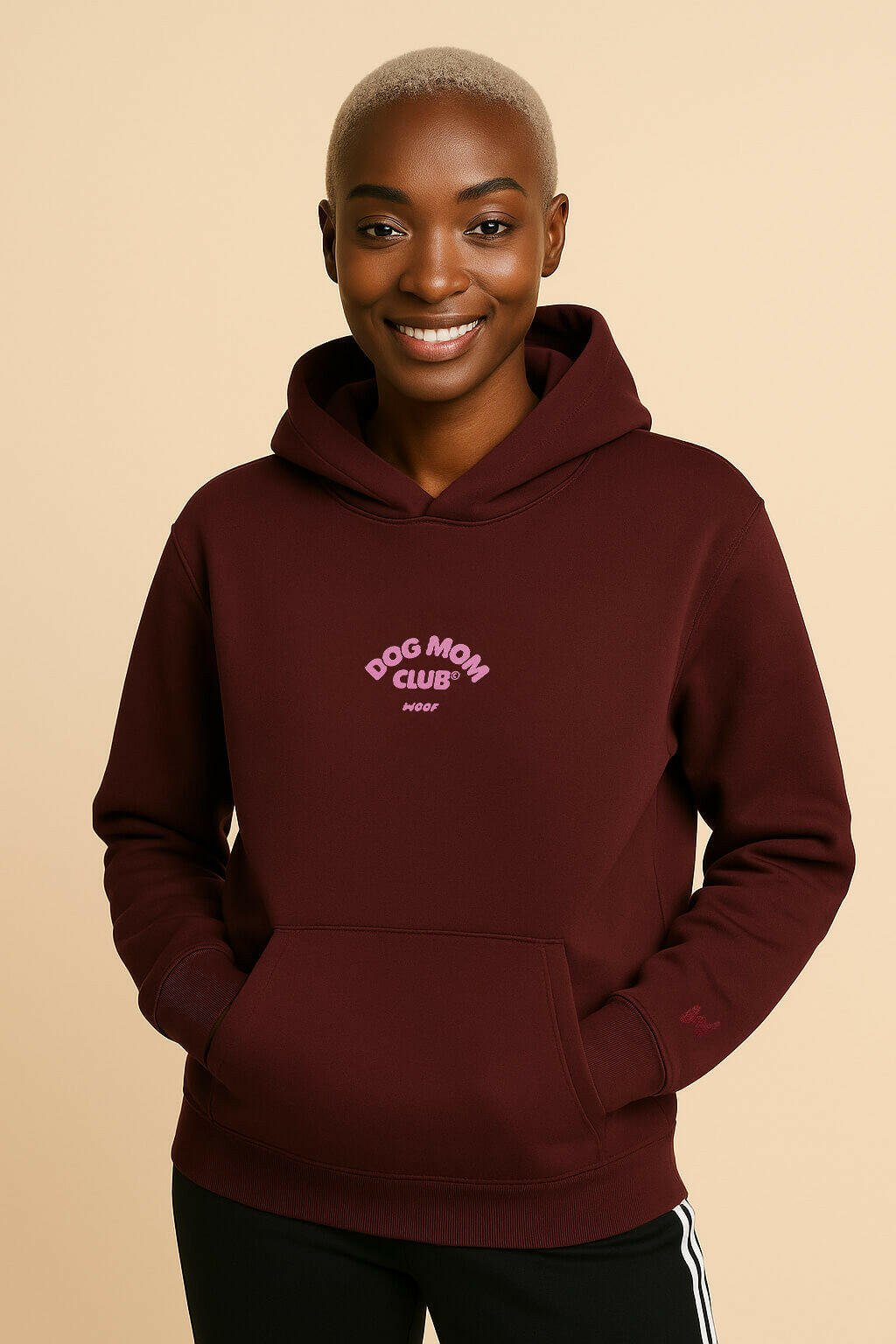 Cute Mon Amour Frenchie Hoodie.