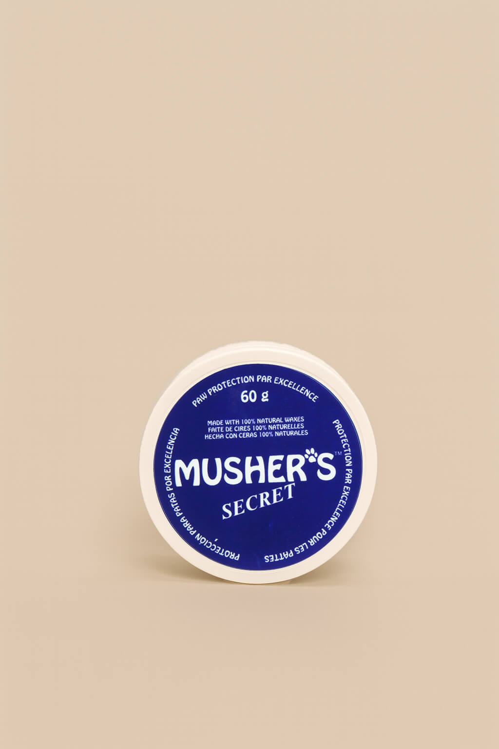Musher's Secret Moisturizing Dog Paw Wax 60g (2.1 oz).