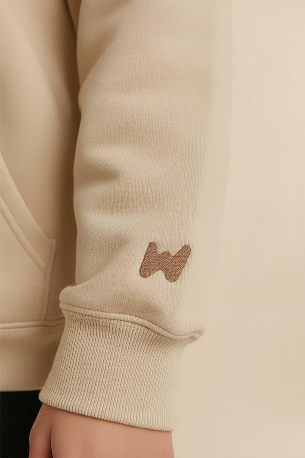 Bold My Dog And I Talk Embroidered Hoodie