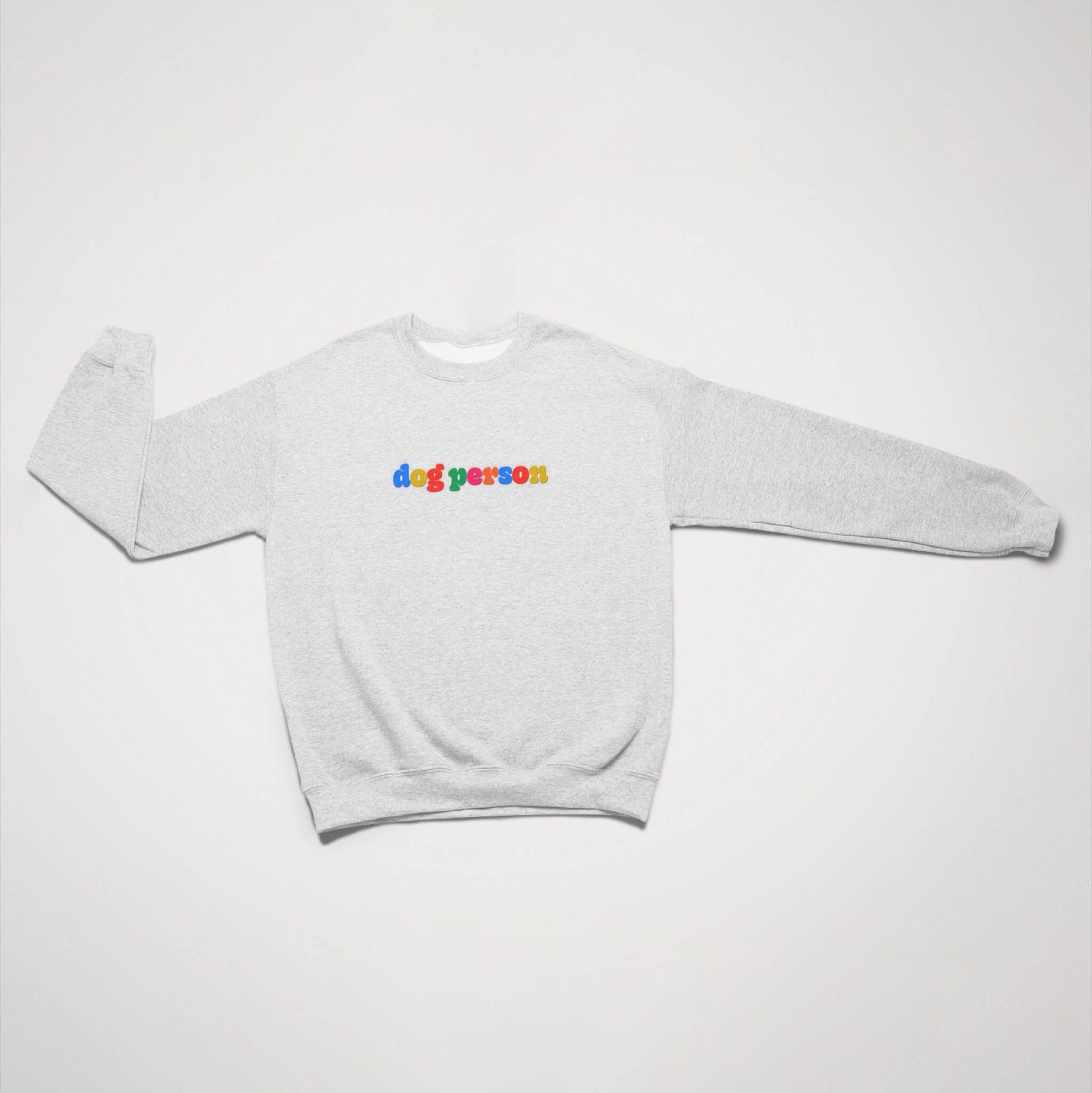 Dog Person Embroidered Unisex Sweatshirt - Dogloverclothing.com