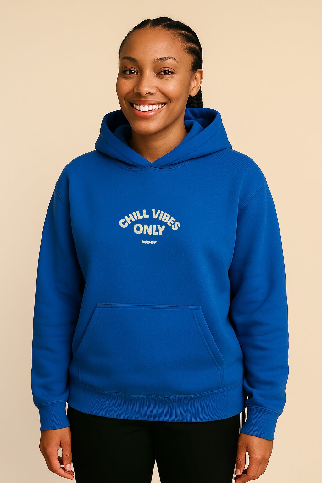 Cute Frenchie Chill Vibes Only Unisex Hoodie - WOOF