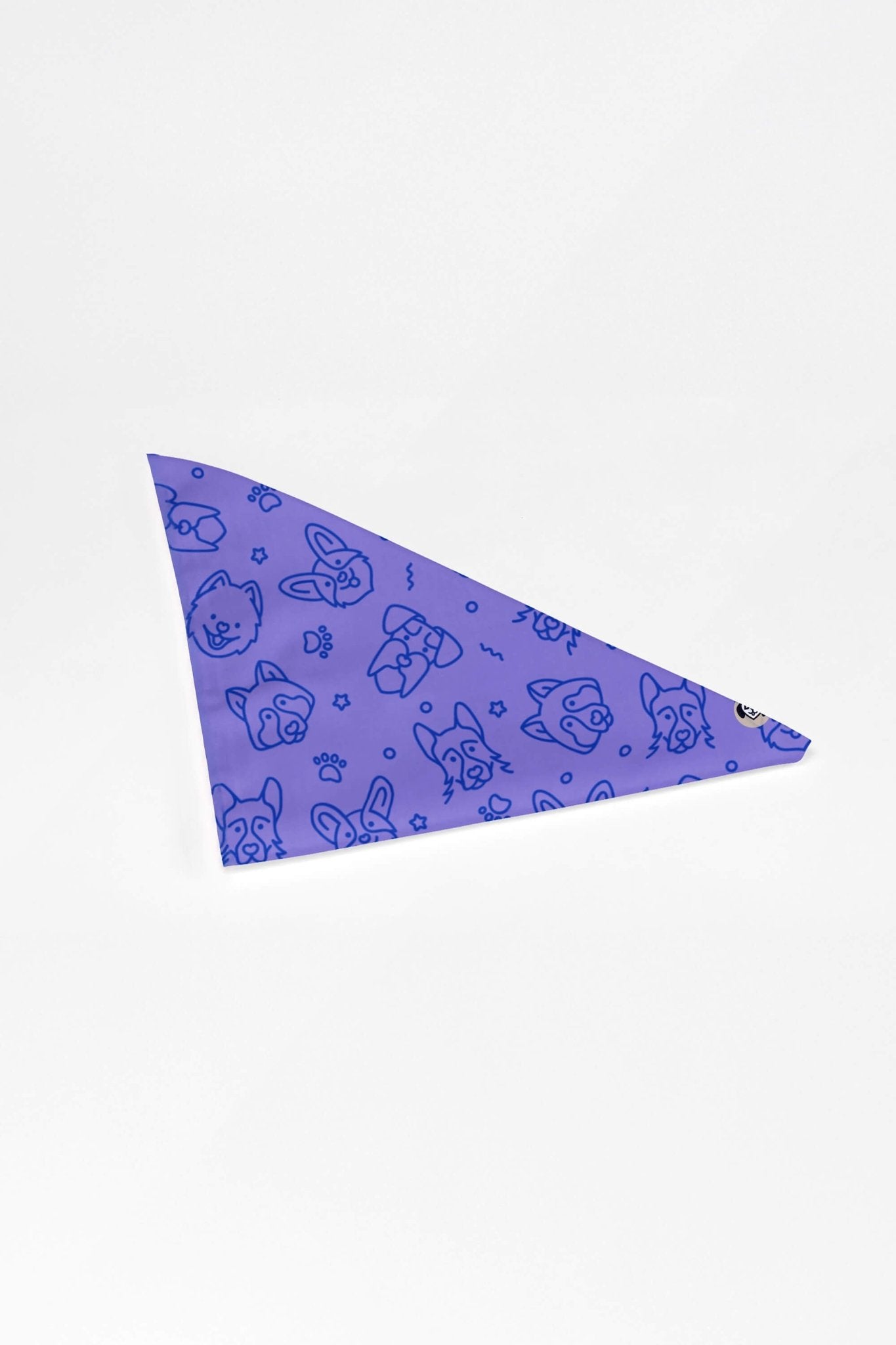 Lavender Dog Art Pet Bandana.