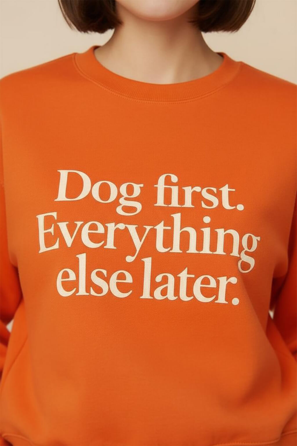 Funny Dog First Unisex Sweatshirt