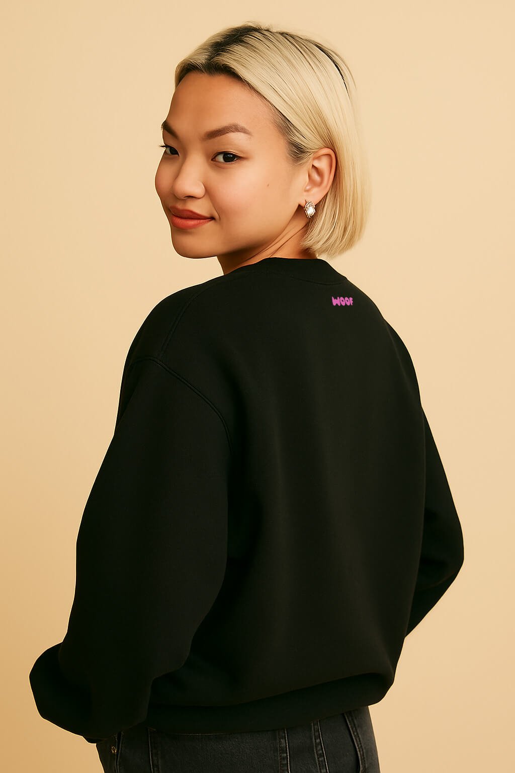 Stylish Dog Mom Sweatshirt.