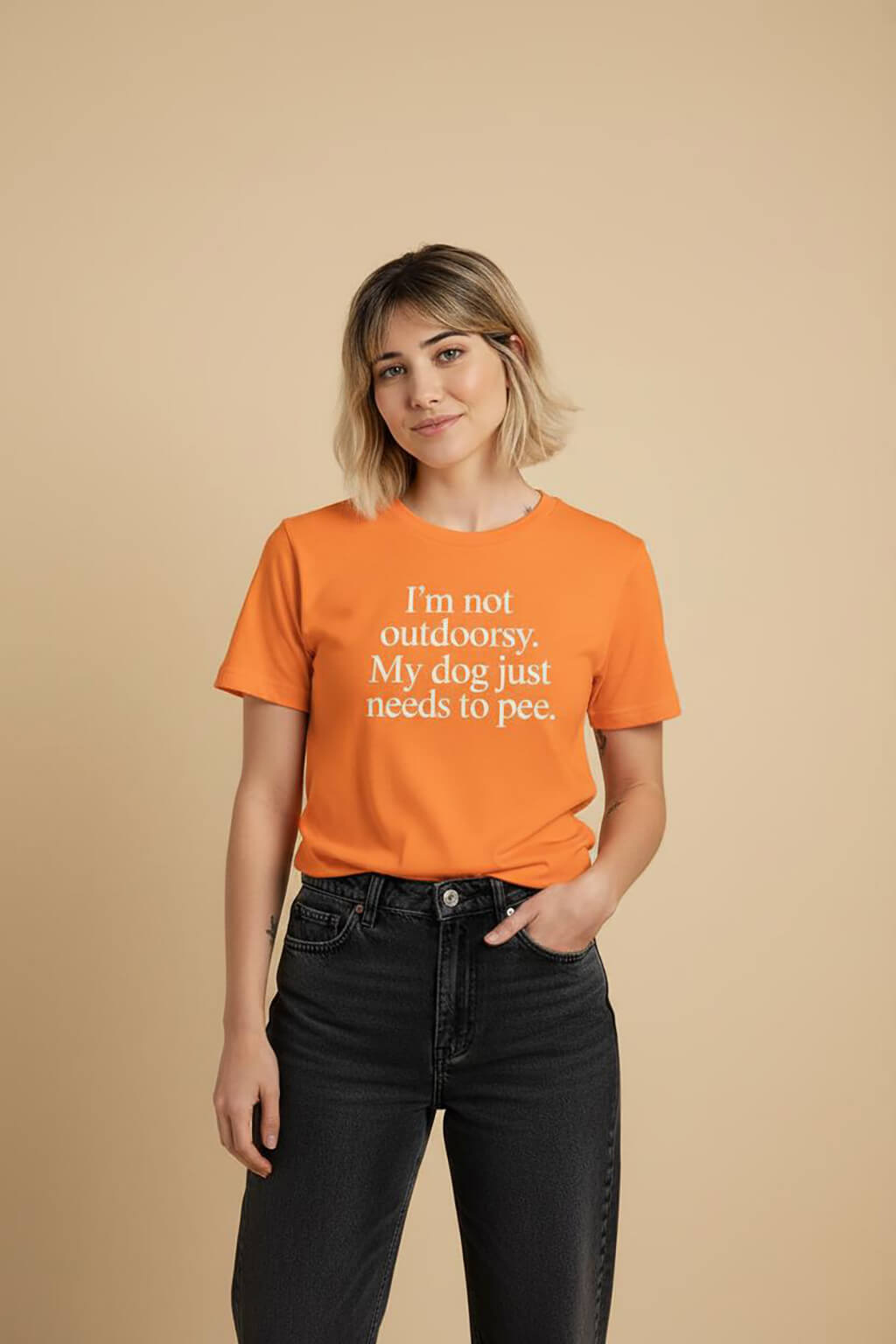 Funny Dog Outdoor Unisex T-Shirt