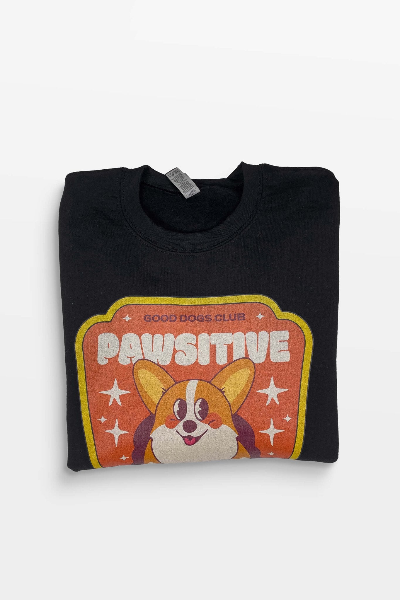 Pawsitive Vibes Corgi Premium Sweatshirt - Dogloverclothing.com