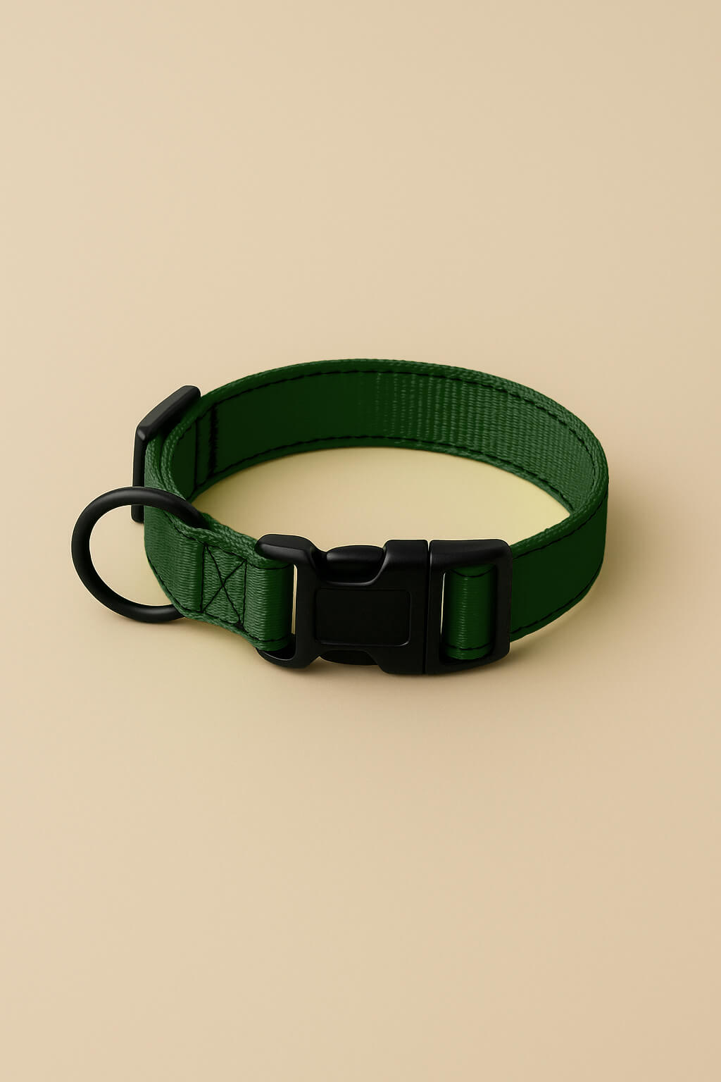 Deep Green Dog Collar & Leash Set - WOOF