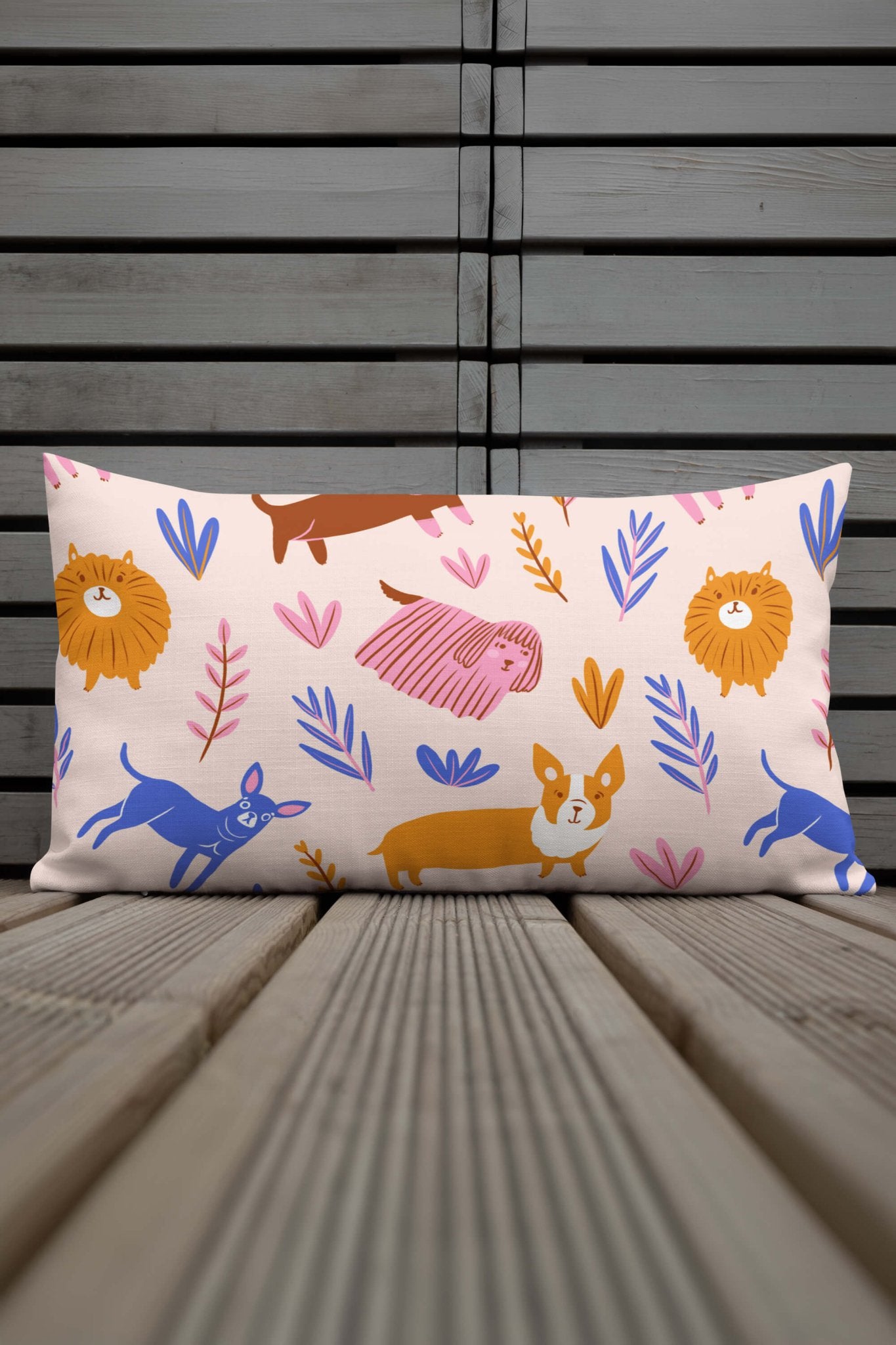 Doggy Daydream Premium Pillow - Dogloverclothing.com