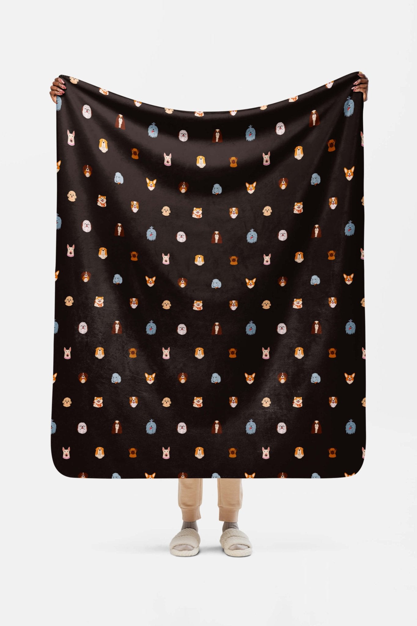 Doggy Dreams Ultra Plush Sherpa Blanket.