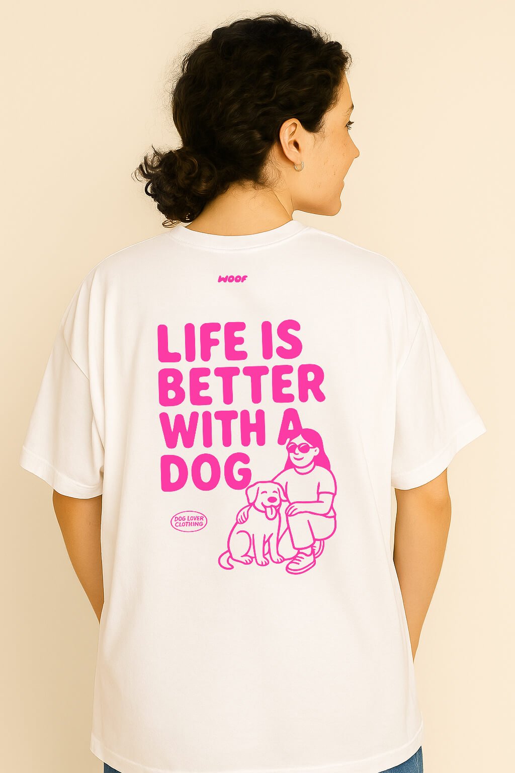 Soft Life is Better with a Dog T-Shirt.