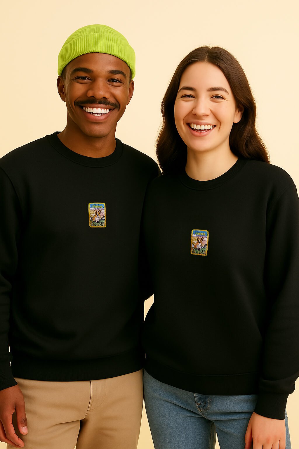 Exclusive Corgi Couture Embroidered Sweatshirt