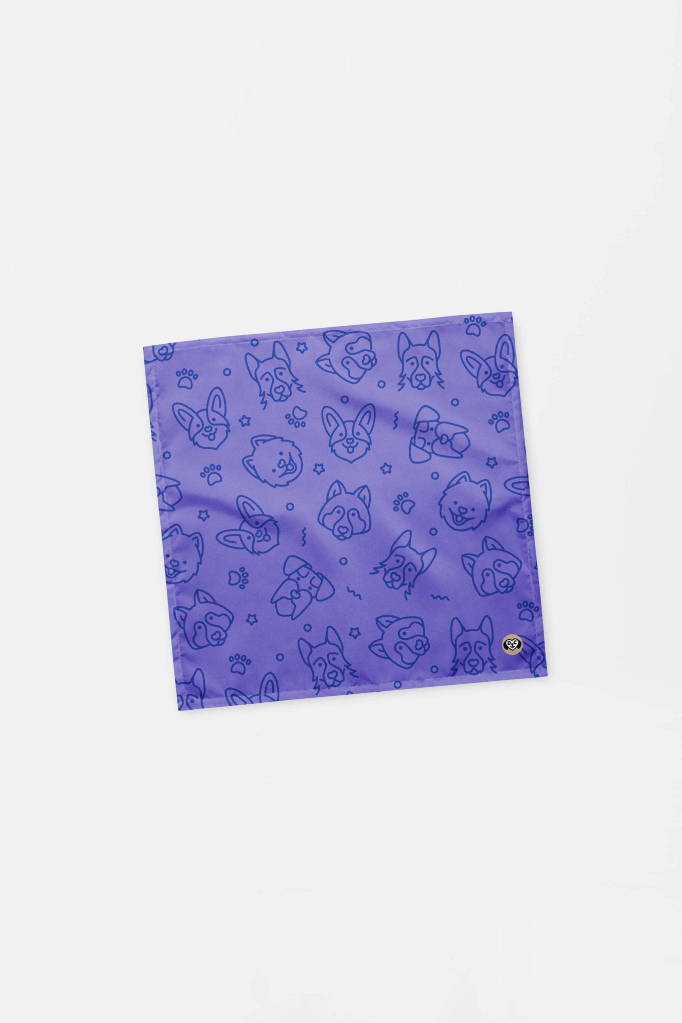 Lavender Dog Art Pet Bandana.