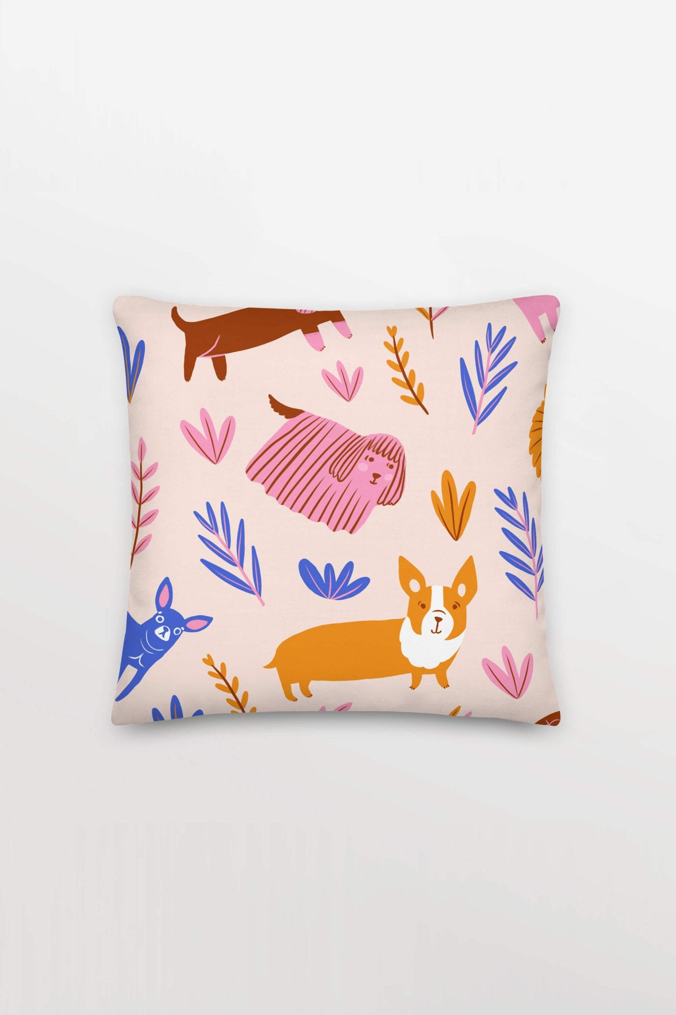 Doggy Daydream Premium Pillow - Dogloverclothing.com