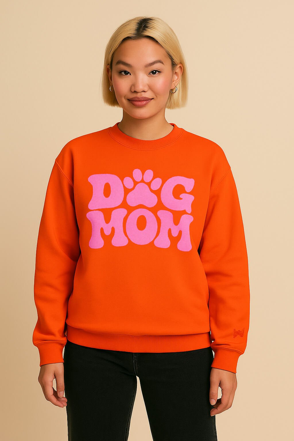 Stylish Dog Mom Sweatshirt.