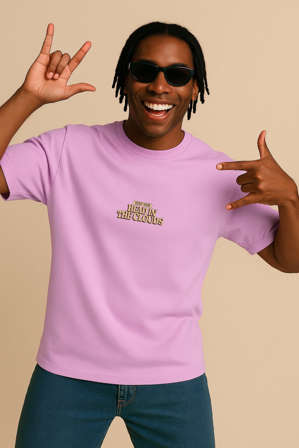 Cozy Head in the Clouds Unisex Dog T-Shirt - WOOF