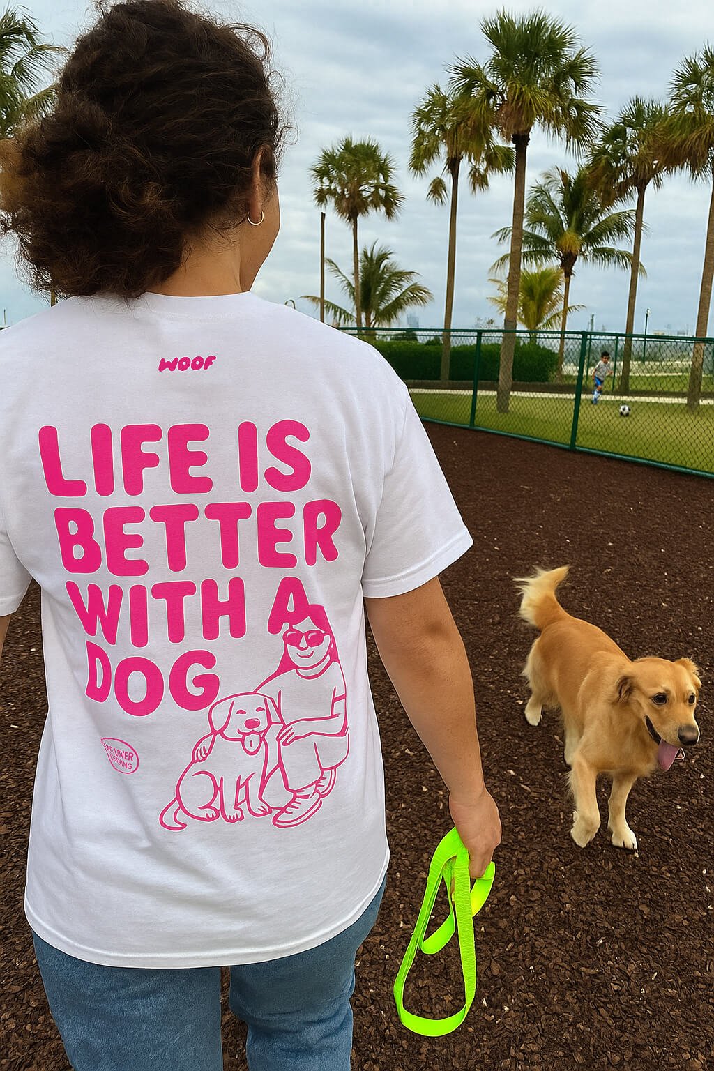 Soft Life is Better with a Dog T-Shirt.