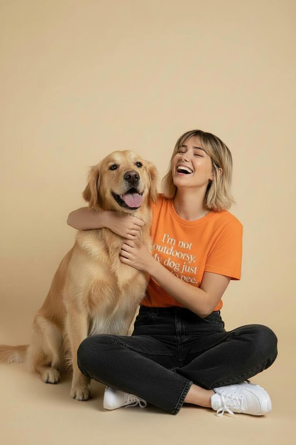 Funny Dog Outdoor Unisex T-Shirt