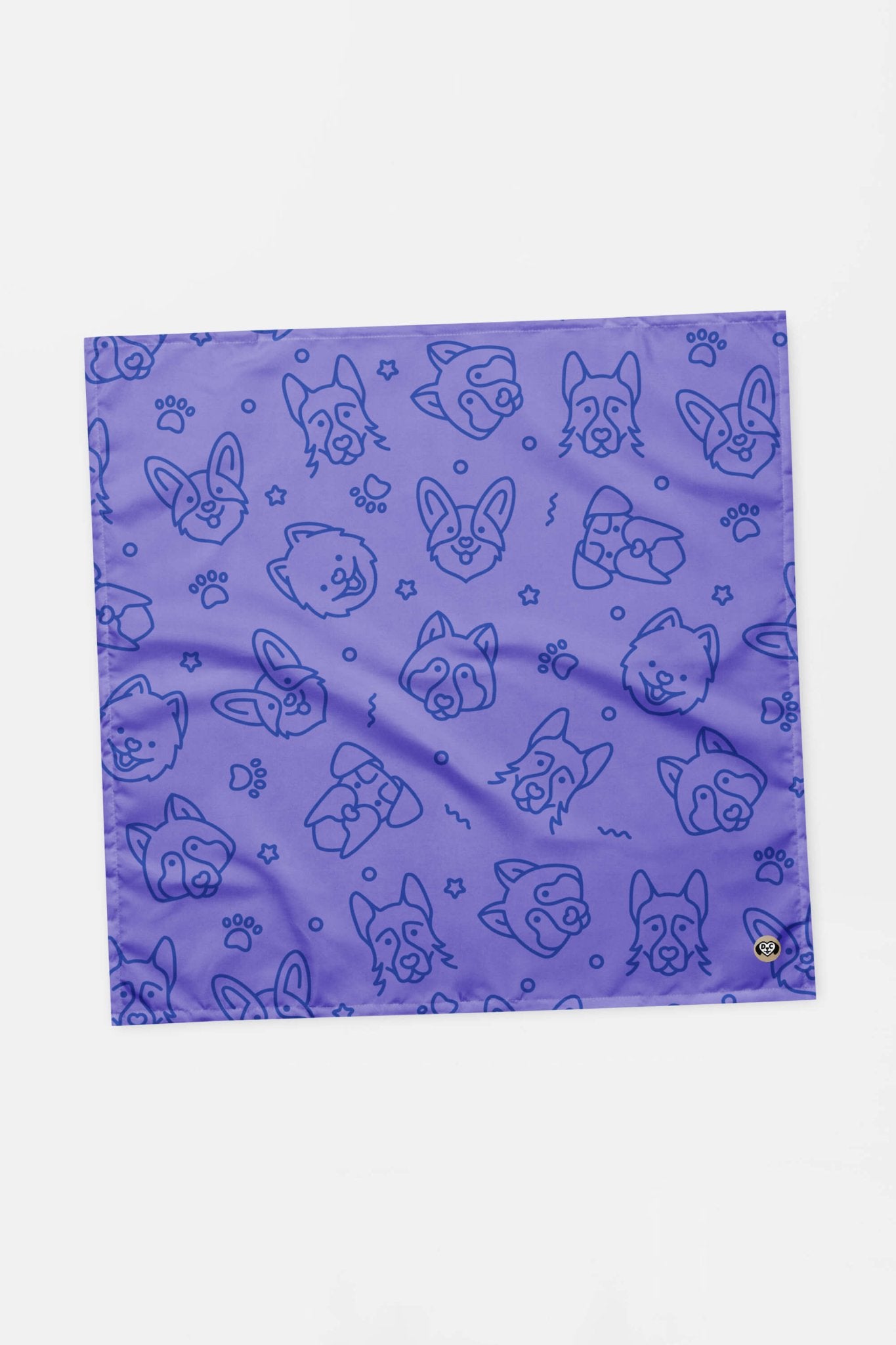 Lavender Dog Art Pet Bandana.
