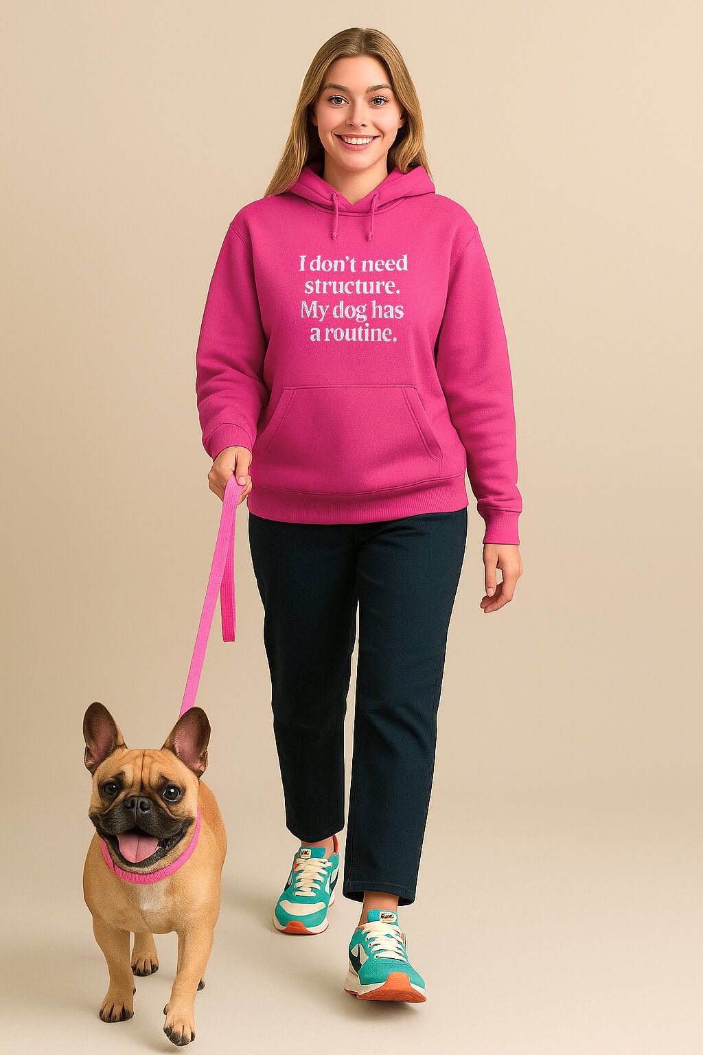 Funny No Structure Unisex Dog Hoodie.