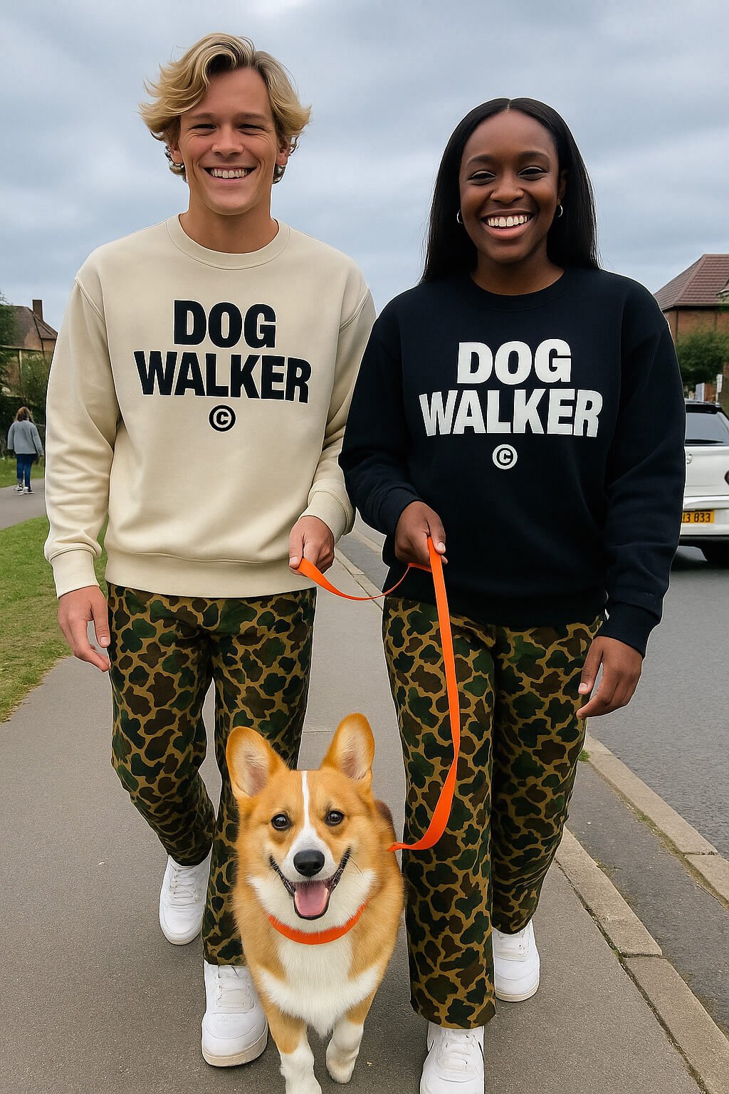 Dog Walker Unisex Sweatshirt.