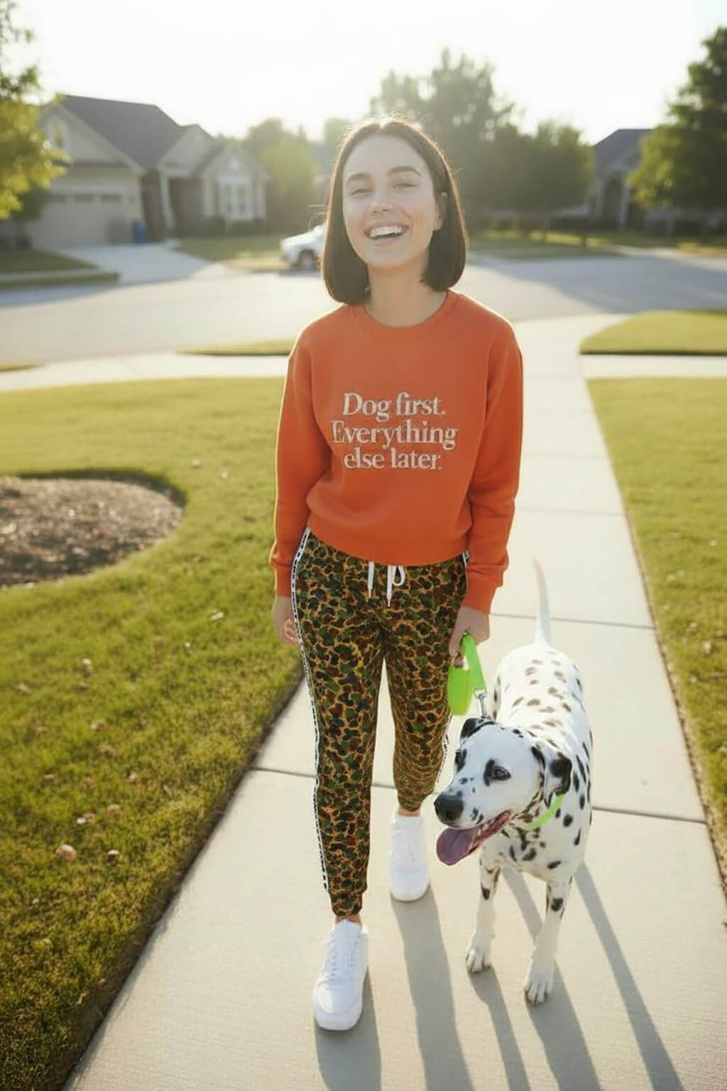 Funny Dog First Unisex Sweatshirt