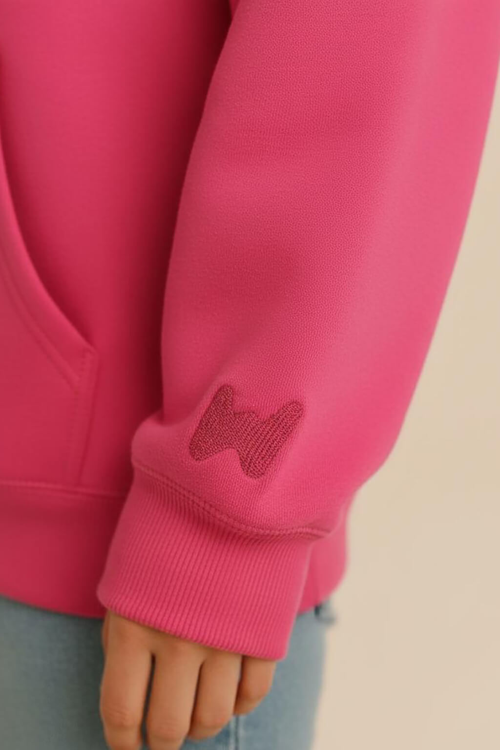 Bold My Dog And I Talk Embroidered Hoodie