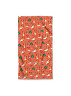 Tropical Corgi Chill Out Towel 30x60 in
