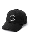 Black Official Corgi Fan Club Cap from WOOF, front view