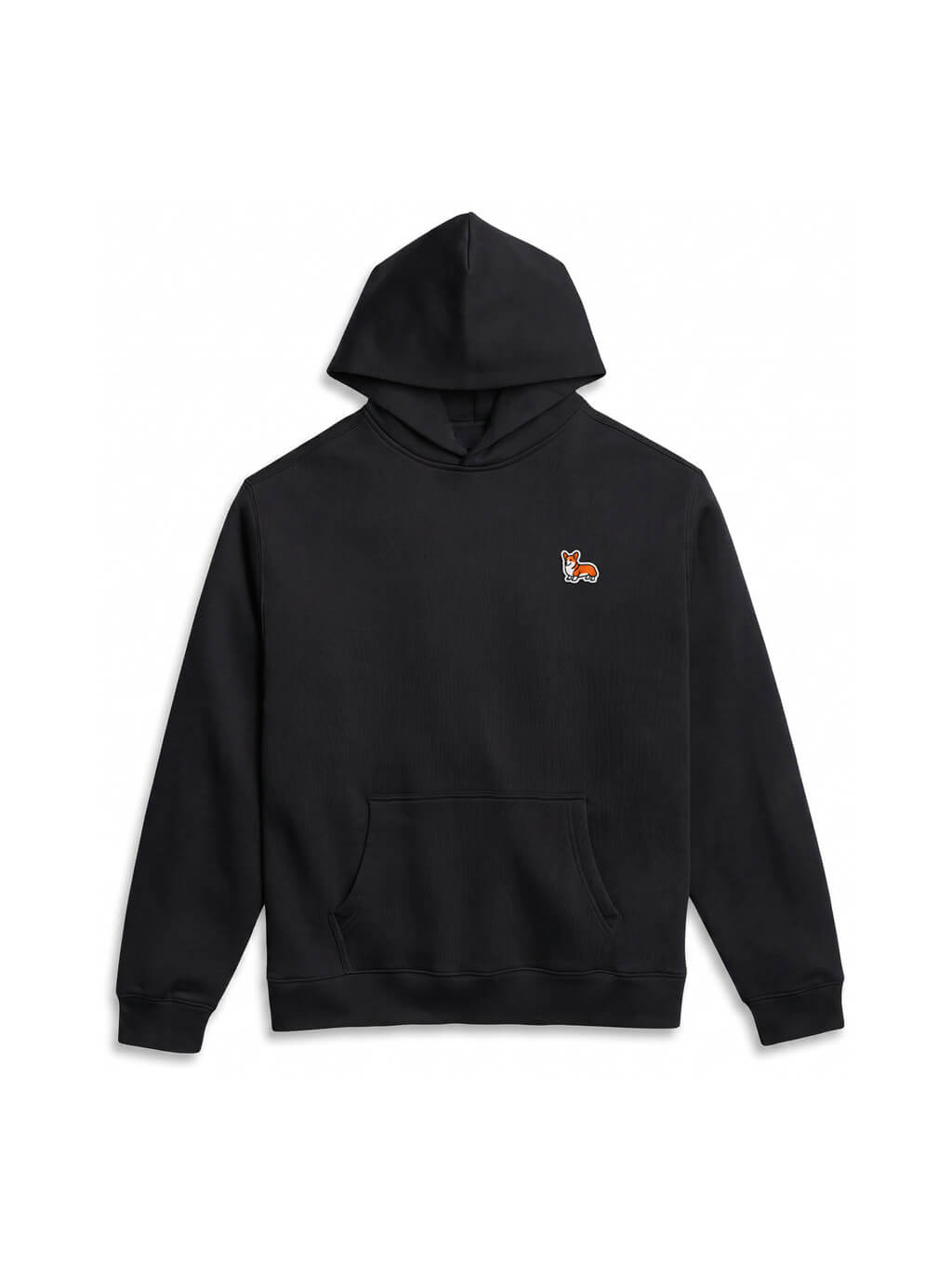 Corgi Sidekick Embroidered Hoodie