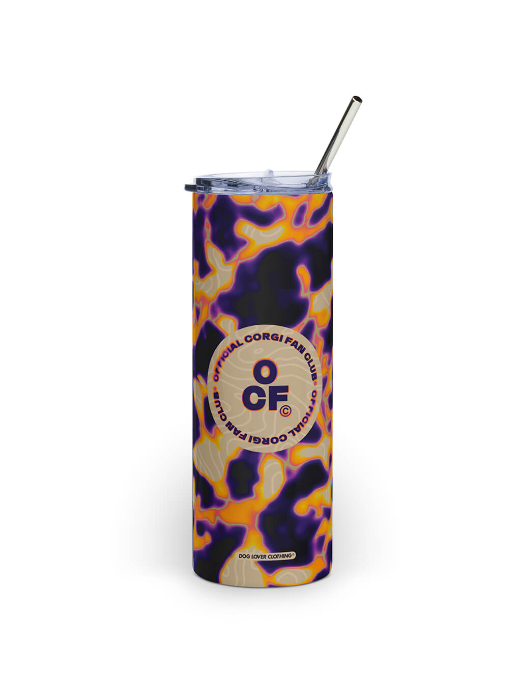 Corgi Fan Club Steel Tumbler
