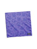 Lavender Dog Art Bandana from WOOF, front view of the print
