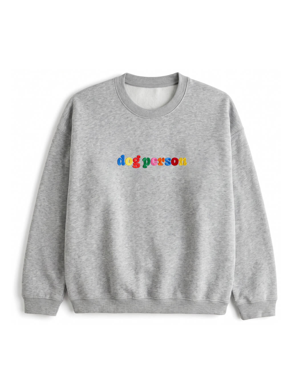 Dog Person Embroidered Sweatshirt
